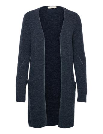 Kaitlyncr New Cardigan Strikket Trøje Cardigan Blå Cream