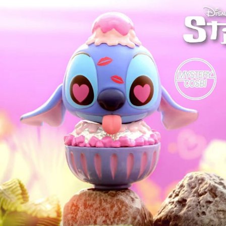 Lilo og Stitch blindboks, håndlaget samling av Stitch søt dukke, skrivebordsornamenter, dukkebursdagsgave