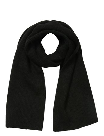 Slfmaline Lano Knit Scarf Noos Black Selected