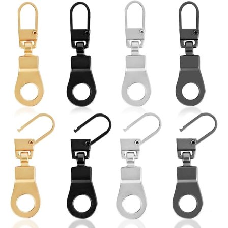 8 st dragkedjor, ersättningsdragkedjor, avtagbara dragkedjor S