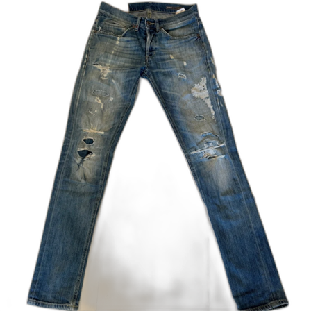 Blå skinny jeans från Dondup, stl 29