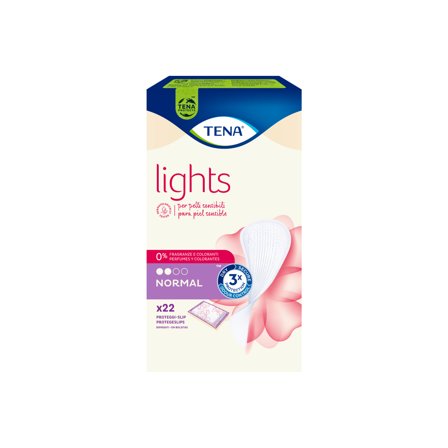 Lights By Tena Normal Proteggi-Slip Ripiegato 22 Pezzi