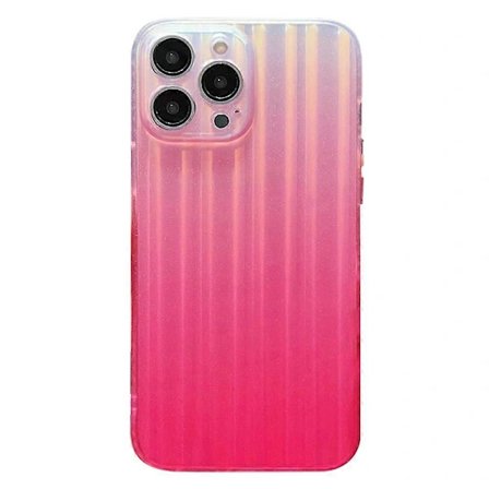 (pow yeah!) Til iPhone 14 Pro Laser IMD Design Mobiltelefon Skal Kuffert-Formet Akryl+TPU Telefoncover