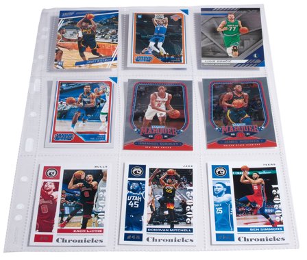 Leuchtturm TCG sider Grande Easy til samlekort album - Transparent blød kvalitet - 50