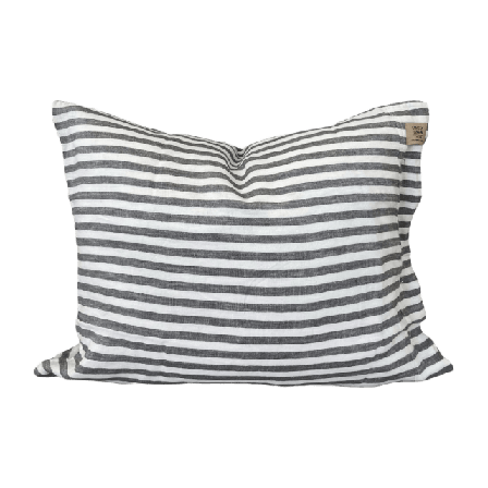 Lovely Linen Örngott Misty i tvättat Lin Unisex Grå 50x60