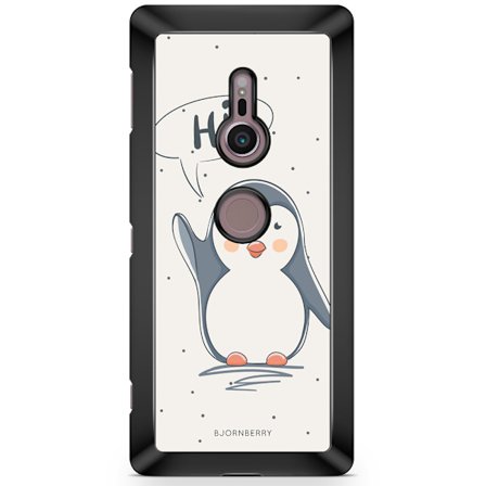 Bjornberry Sony Xperia XZ2 Skal - Söt Pingvin