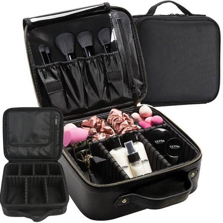 Elegant Kuffert: Kosmetisk Necessær & Rejseopbevaring