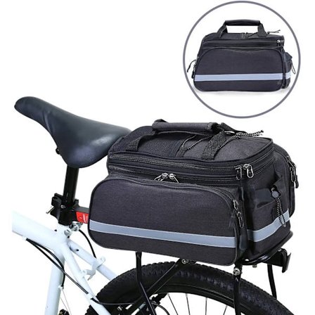 Cykelväsk bakre pakethållare väska med regnskydd