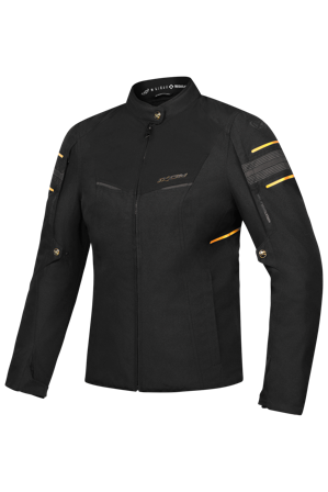 Kurtka Motocyklowa Wilana Czarny/Złoty L