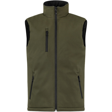 Vadderad Softshellväst Herr*