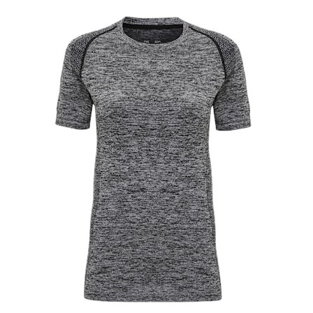 TriDri Dam/Kvinnors Sömlösa 3D Passform Multi Sport Prestanda Kortärmad Topp M Kol