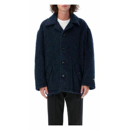 Marni Outerwear , Blauw , Heren , Maat: M Zomerjassen