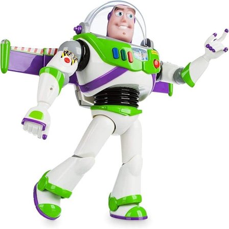 Disney Buzz Lightyear Lyd Actionfigur fra Toy Story, Interaktiv Leke for Barn