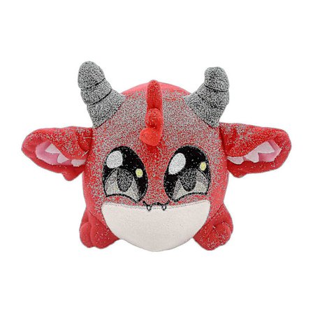 Emotionaalinen tuki demoni pehmolelu, leikkaa Kawaii The Click Plushies lelu faneille lahja, söpö pehmeä täytetty eläin tyyny nukke L