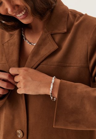 Pilgrim - Instant Bracelet Silver-plated - Onesize