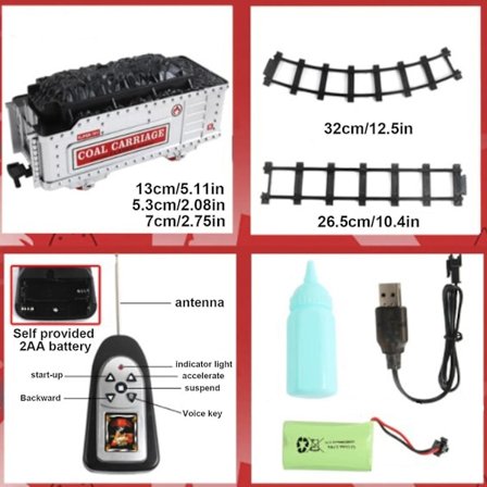 Elektrisk togsett for barn 2023 - Julegave