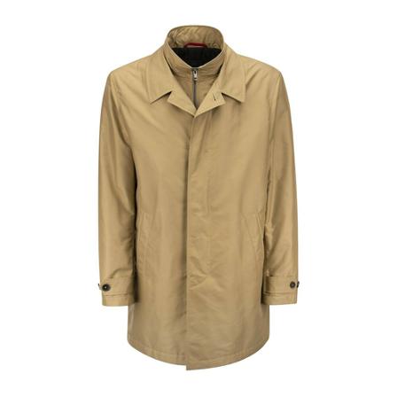 Fay, Coat Beige, Heren, Maat:M