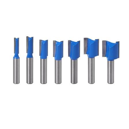 8 mm Suora Jyrsink rki Puunty st n, Uurreus, Suora Kaksiter inen Ulostulo 7-piece Set