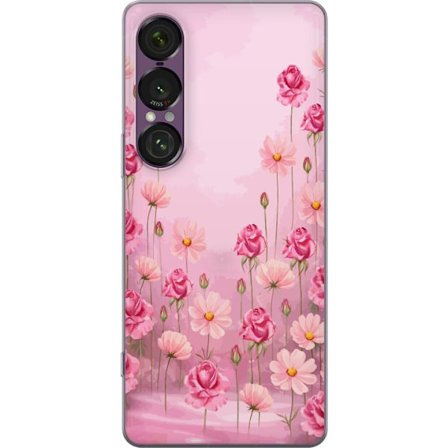 Yhteensopiva Puhelinkuori Sony Xperia 1 VII Petal Reverie Soft Blush