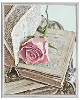 Diamond painting Kärleksroman