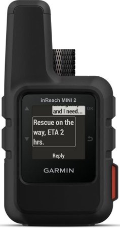 Garmin inReach Mini 2 satelliittiviestintälaite, musta