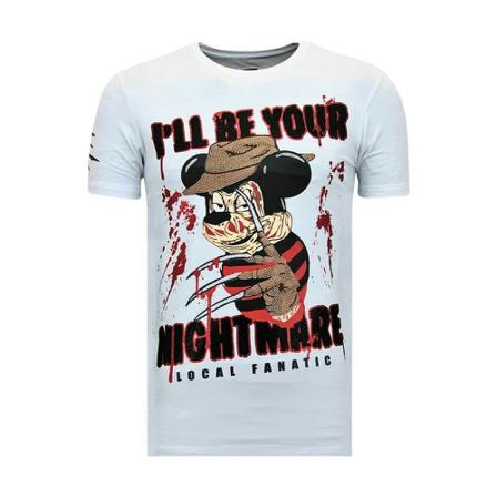 Local Fanatic - T-shirts - Vit - Herr - Storlek: L, Herr, Storlek: L