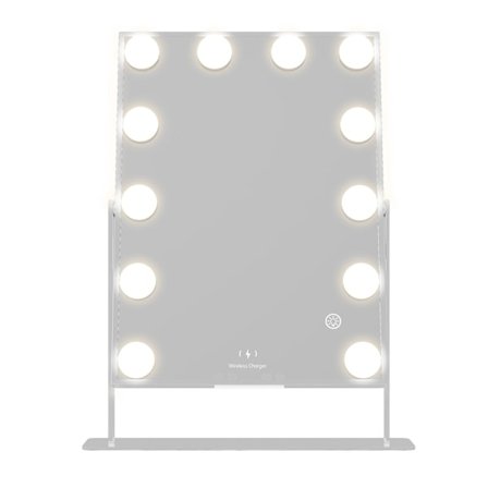Hollywood Make-up spejl med lys 360° roterbar 36.5 x 47 – Perfekt