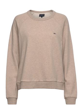 Nina Sweatshirt Svetari Collegepaita Beige Lexington Clothing