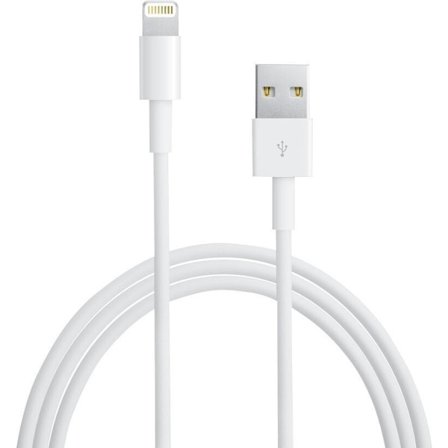 2 Meter højkvalitets Apple Lightning USB-kabel til iPhone & Ipad