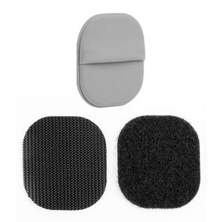 AirTag-pidike liimalla ja tarranauhalla Grey