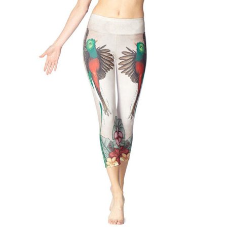 Loving Bird Yoga Capri Leggings