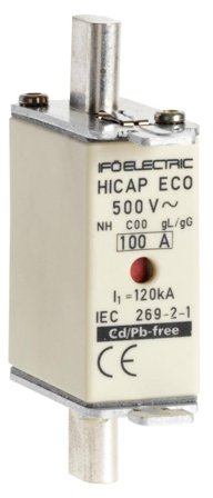 Ifö Electric Eco gG Knivsäkring 500V, strl 000 32A, 3-pack, Elfördelning & strömförsörjning