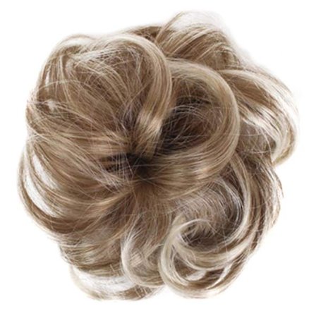 Easy To Wear Stylish Hair Scrunchies Naturally Messy Curly Bun Hair Extension