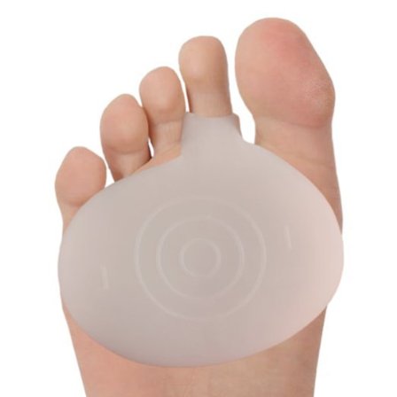 6 Par Silikon Gel Ball Of Foot Cushion Støtte Innleggssåler