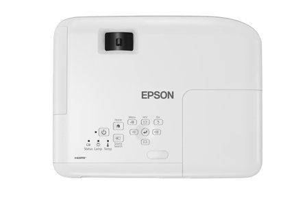 Epson EB-W53 3LCD projektor (hvit) WXGA 1280x800, 4000 lumen, 2x HDMI, bærbar, opptil 375"