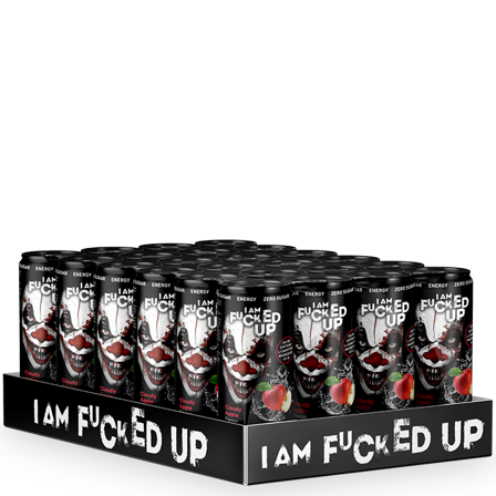 Swedish Supplements 24 x I am F-cked Up PWO Drink, 330 ml