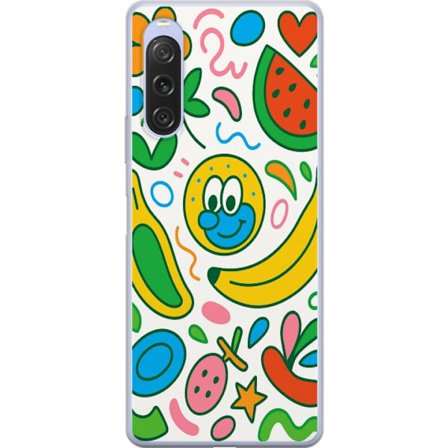 Kompatibelt Mobilskal till Sony Sony Xperia 10 V Butterfly Veil