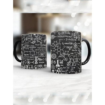 Krus for kontor med vitenskapelig design - Biologi, Fysik, Kjemi, Forskning, Matematikk