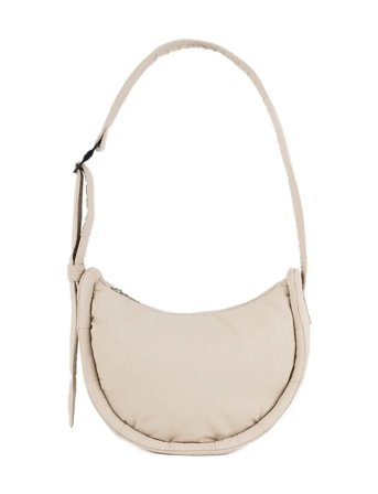 SANDQVIST Curve Crossbody Round S - Beige - S