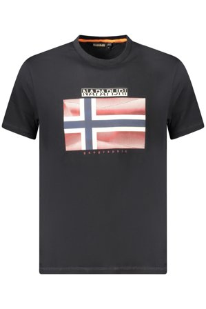 Napapijri T-shirt Maniche Corte Uomo Nero