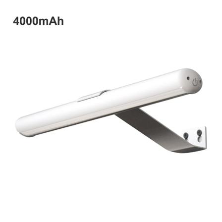 Batteridriven med fjärrkontroll 3 lägen för justerbar bildvinkel White 4000mAh