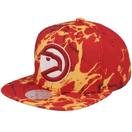Mitchell & Ness - NBA Röd snapback Keps - Atlanta Hawks Down For All Red Snapback @ Hatstore