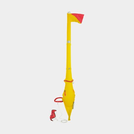 Self-inflating lifebuoy Plastimo IOR Dan Buoy, 150N, manual, white container