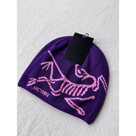 Arc'teryx Bird Head Toque Hue Lilla Merinould Strik Vinterhue Unisex