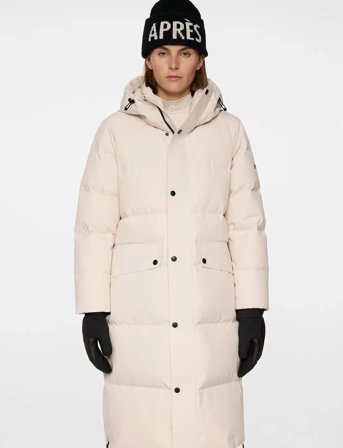J. Lindeberg Crown Down Parka - Beige - XL