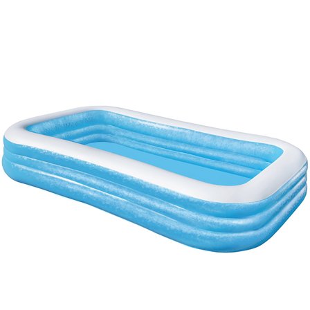 Familjepool Blå 305x183cm
