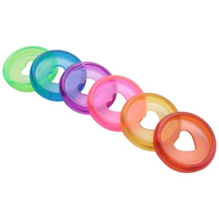 60 kpl 24 mm muovilevyjä, Discbound-laajennuslevyjä, sydänsideaineen renkaat sienireiällä tee-se-itse-projekteihin