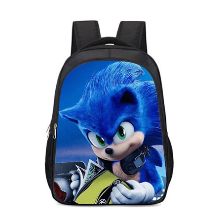 Sonic Cartoon Anime Ryggsäck Student 1-3-6 Ryggsäck Style 1