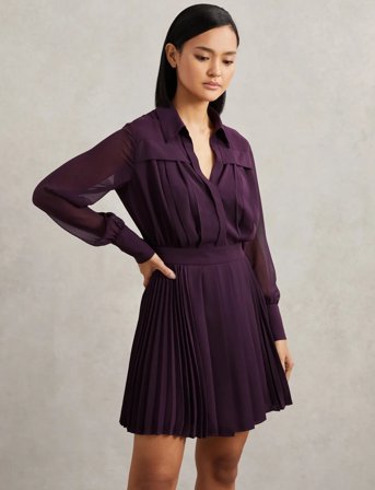 Reiss Giselle - Purple - 42