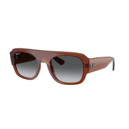 Ray-Ban -Aurinkolasit - Brown Rectangular - Ray-Ban RB2218 6678T3 5522